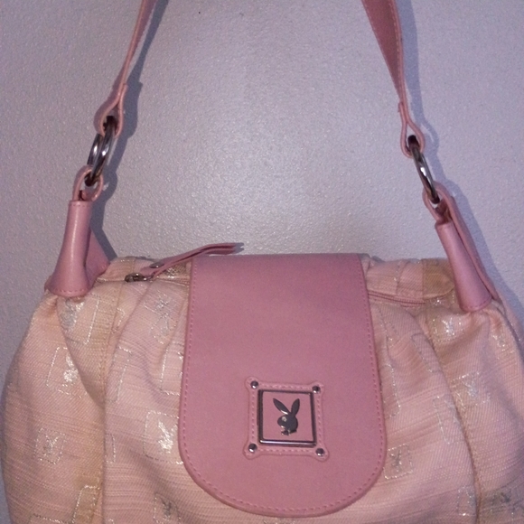 Playboy Pink Shoulder Bag - Picture 1 of 5